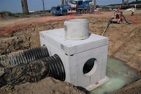 concrete floor junction box|concrete junction box for drainage.